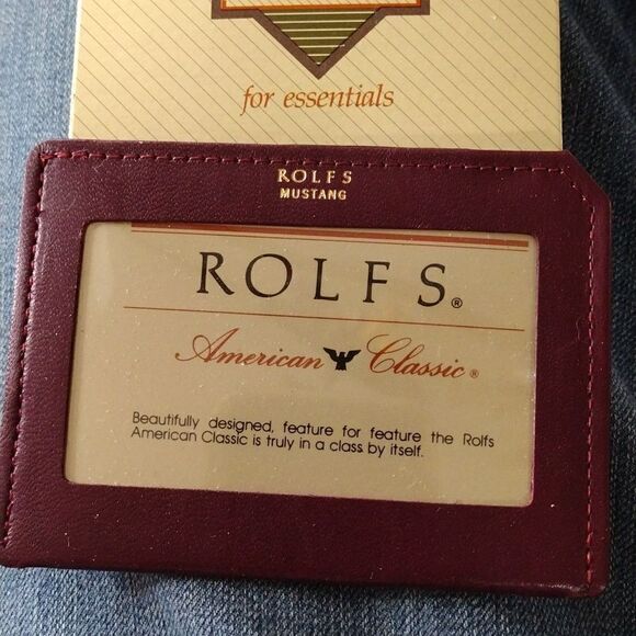 Vintage Rolfs Travel Lite wallet - Picture 1 of 6